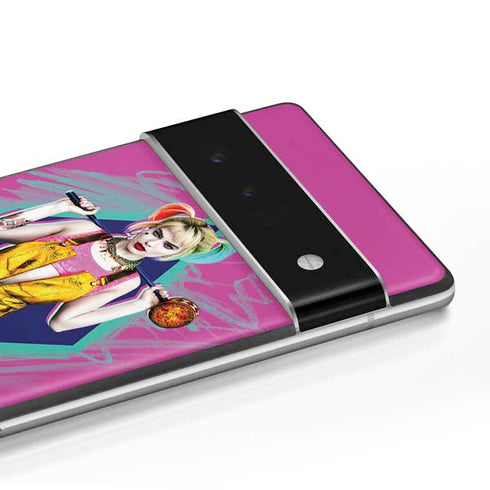 DC Comics Harley Quinn Movie Character Poster Google Pixel 6 Pro Skin